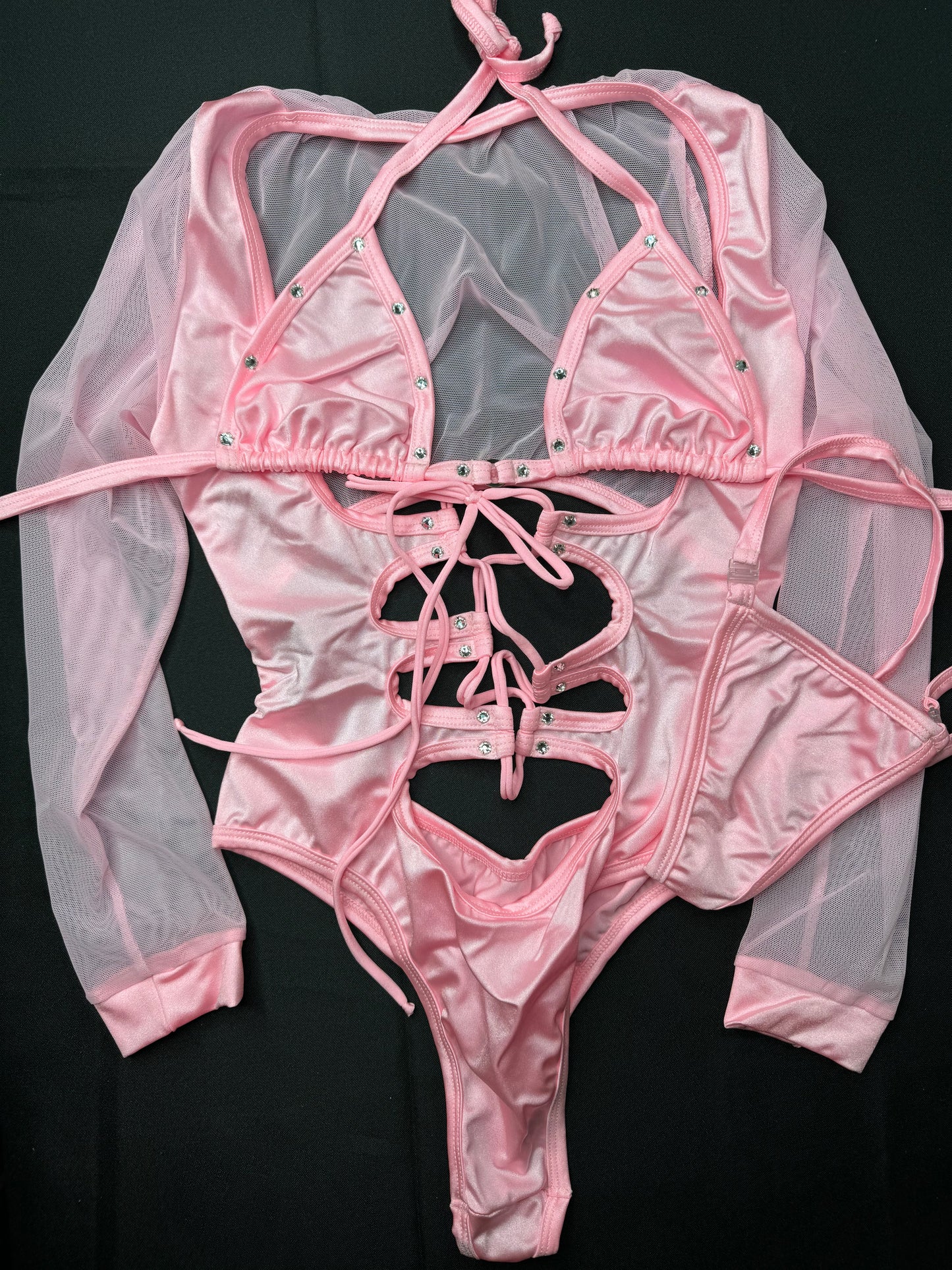 Exotic Dance Wear Leotard Outfits - Sensational Stripper Attire