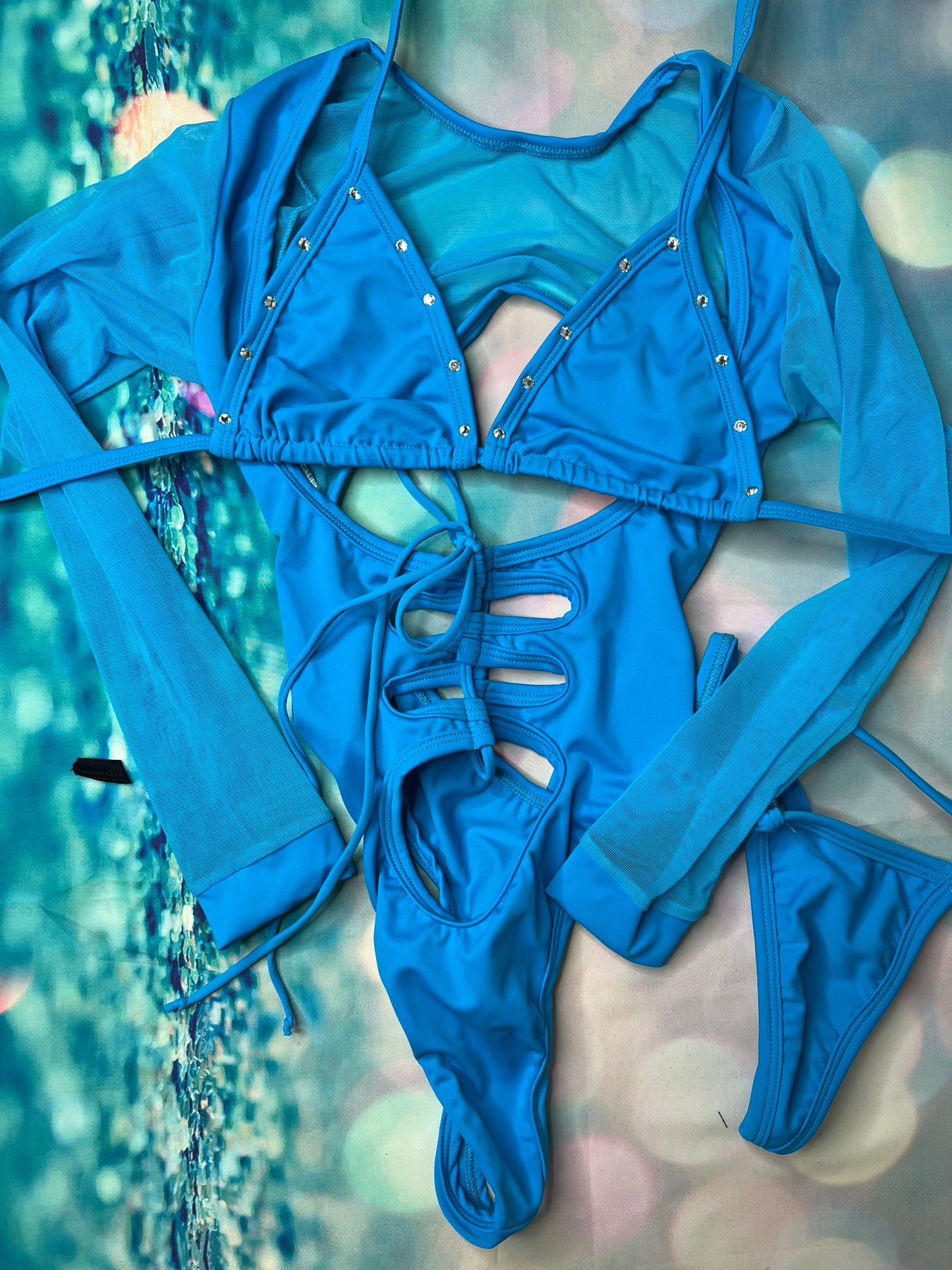 Exotic Dance Wear Leotard Outfits - Sensational Stripper Attire