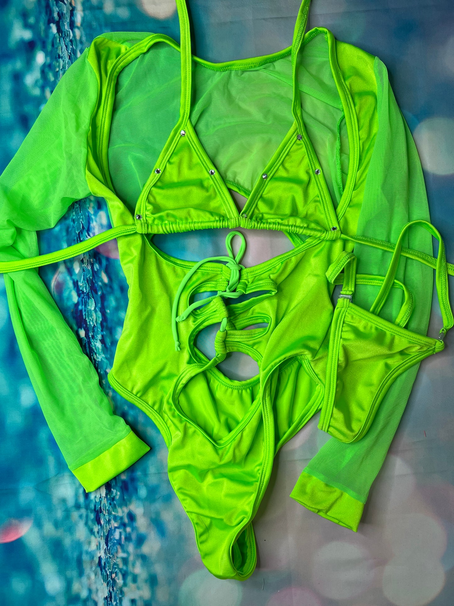 Exotic Dance Wear Leotard Outfits - Sensational Stripper Attire