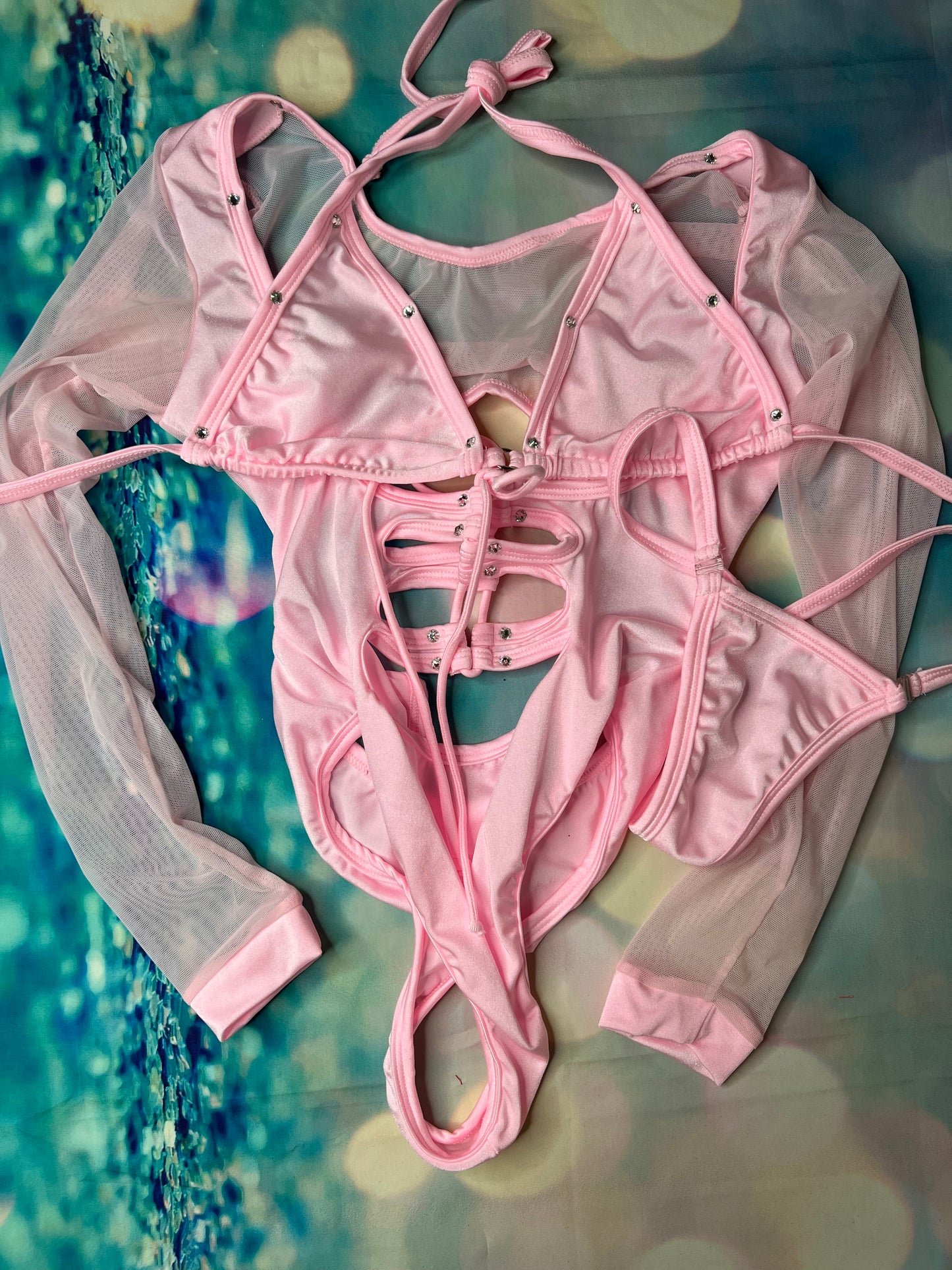 Exotic Dance Wear Leotard Outfits - Sensational Stripper Attire