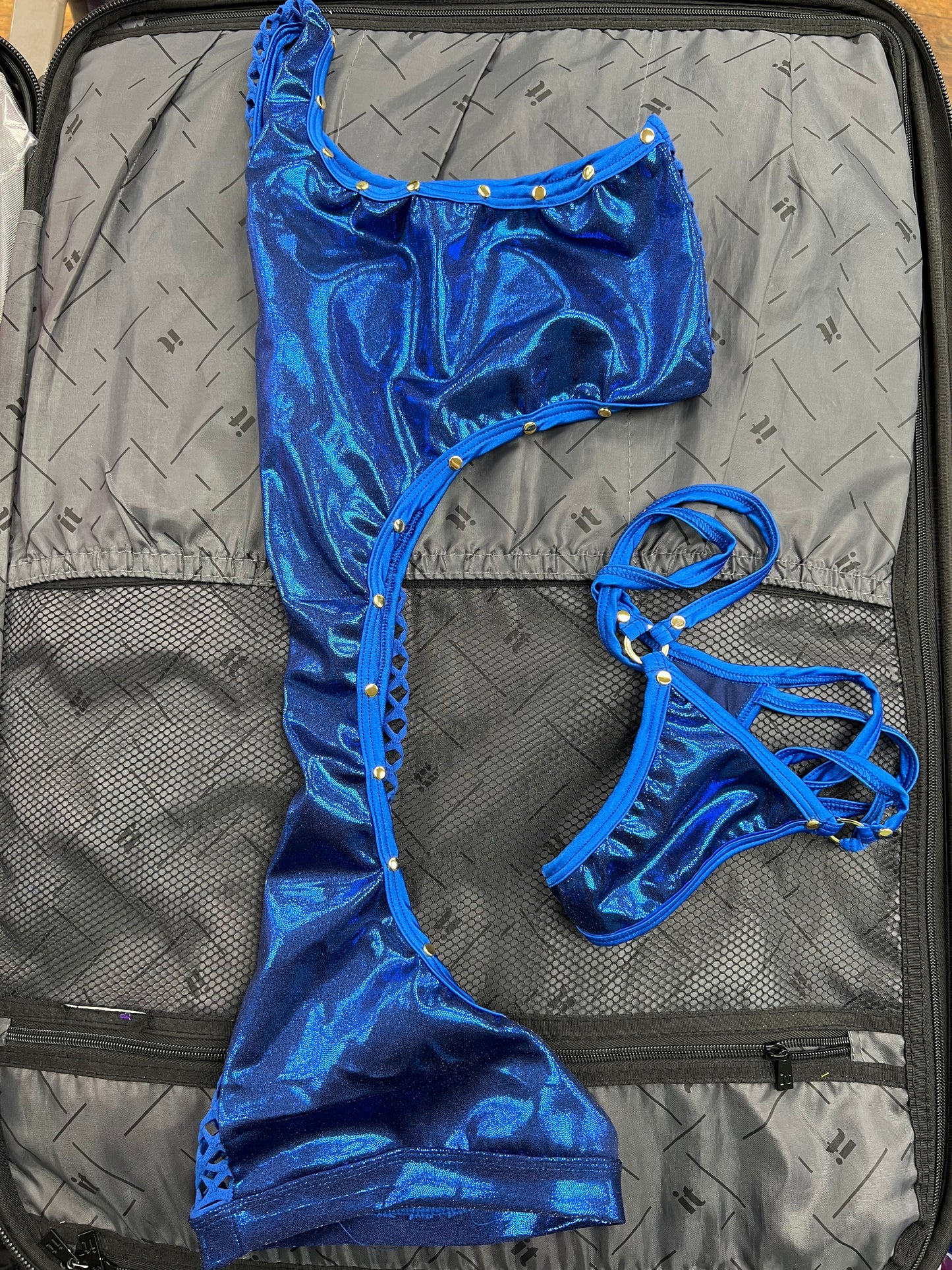 Lime-Green Half Body Suit Exotic Dancer Wear & Stripper Outfit