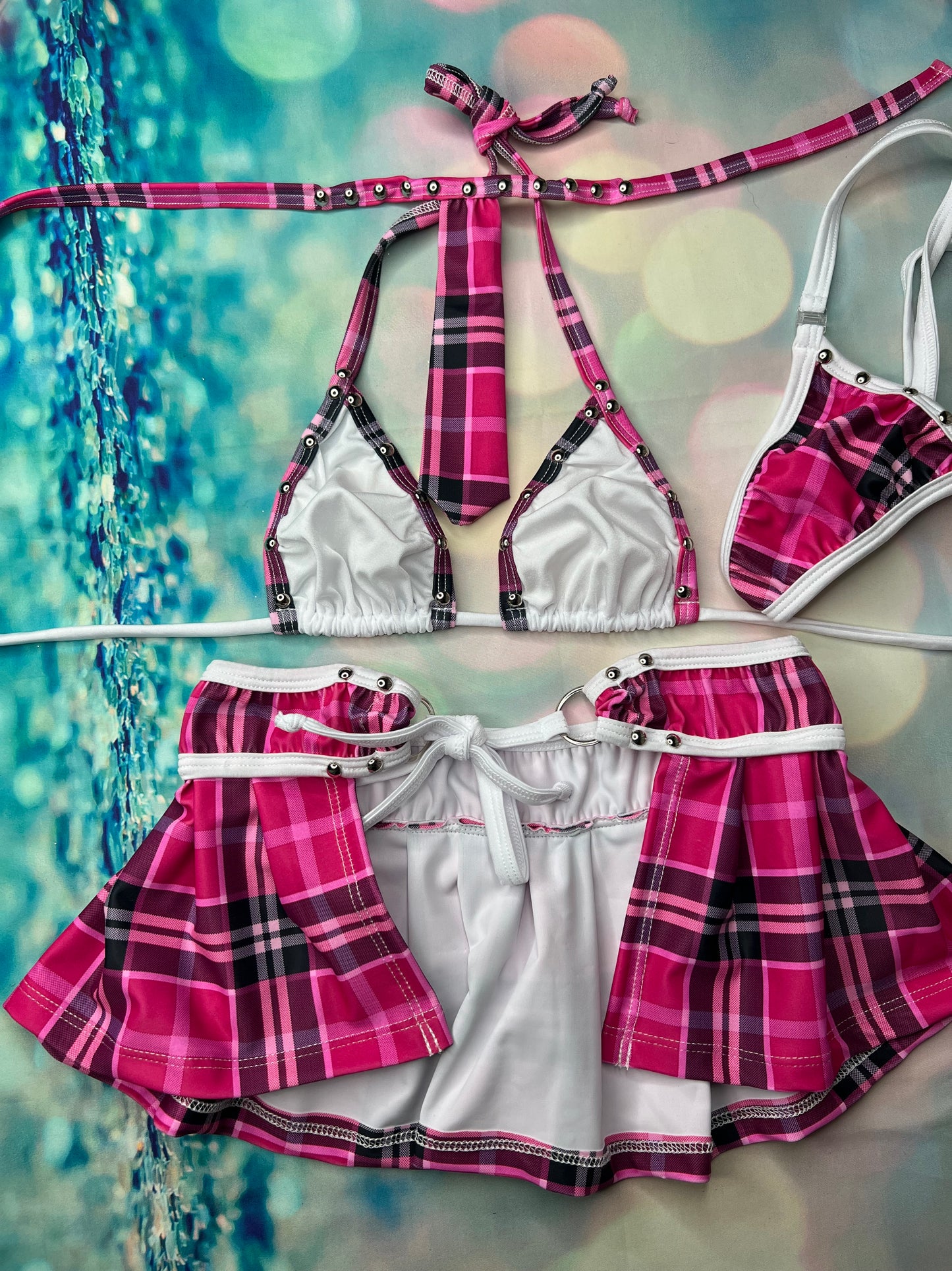Mesmerizing Exotic Dance Wear & School Girl Skirt Outfits