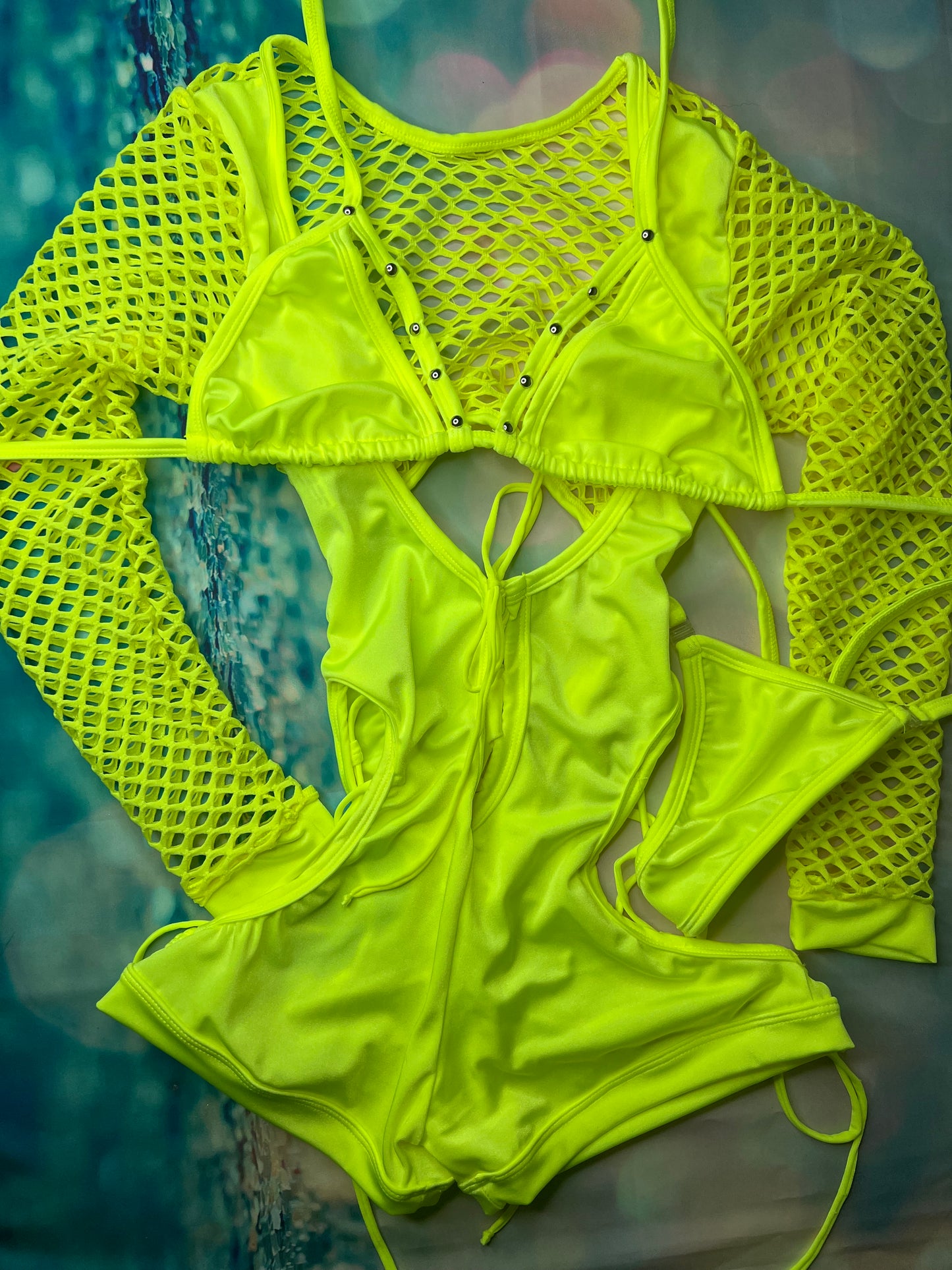 Exotic Dance Wear Bartender Romper | Premium Stripper Outfit - LingerieByDylan
