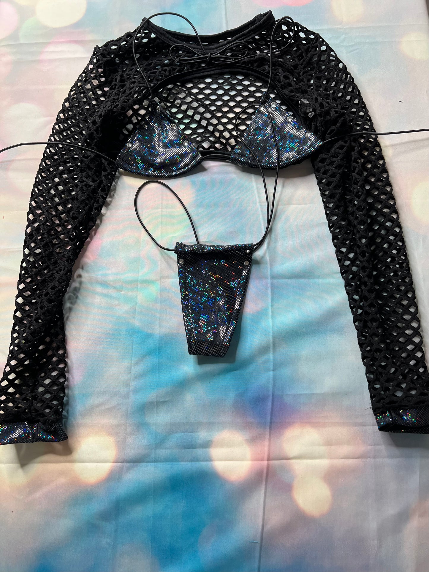 Exotic Dance Wear Three-Piece Outfit Style and Comfort