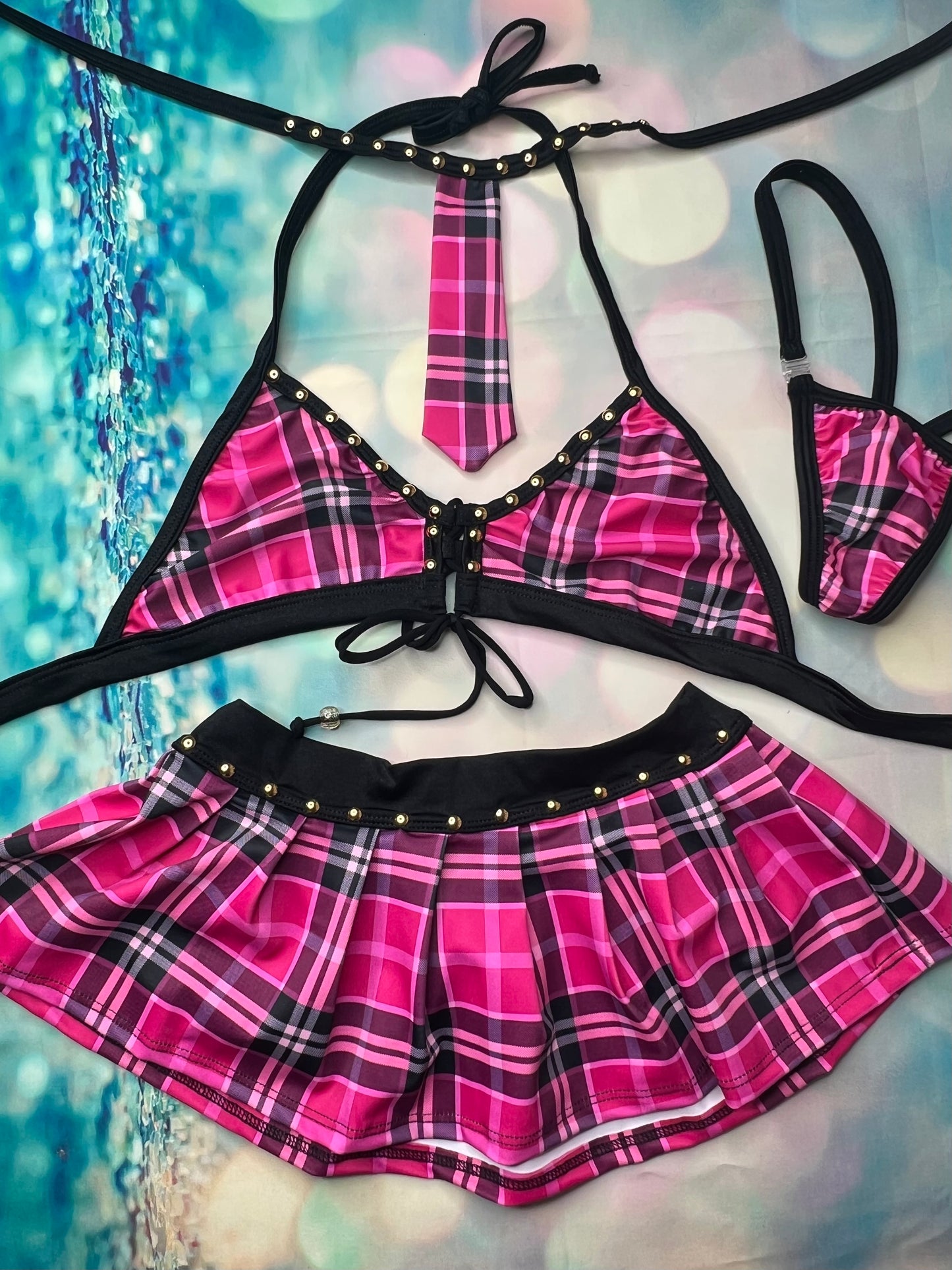 Mesmerizing Exotic Dance Wear & School Girl Skirt Outfits