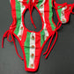 Mexico/Cinco de Mayo inspired One-Piece Exotic Dancer Outfit