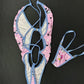 Baby Pink/Lavender Kuromi One-Piece Lingerie Outfit