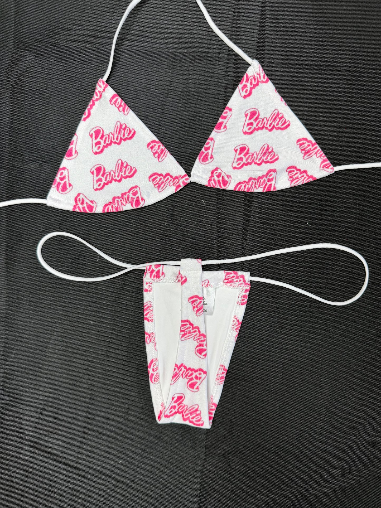 Designer Spandex Micro Bikini Lingerie Outfit
