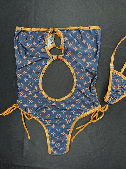 Designer One-Piece Lingerie Outfit