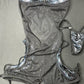 Black Mesh/Spandex One-Piece Romper Lingerie Outfit