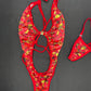 Strawberry One-Piece Lingerie Outfit