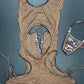 Chocolate Mesh/Cheetah Animal Print One-Piece Sleeveless Romper/Bikini Top Lingerie Outfit