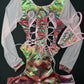 Baby Pink/Fish Scale One-Piece Bartender Outfit