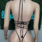 Lime Green Designer Spandex One-Piece Lingerie Outfit