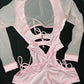 Baby Pink One-Piece Bartender Romper Outfit