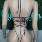 Black Harley Spandex One-Piece Lingerie Outfit