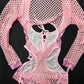 Baby Pink One-Piece Bartender Romper Lingerie Outfit