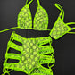 Designer Two-Piece Shorts Lingerie Outfits