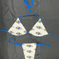 Ravens Two-Piece Micro Bikini Lingerie Outfit