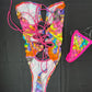 Rainbow Designer One-Piece Lingerie Outfit