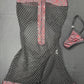 Red Web/Black Fishnet One-Piece Exotic Dancer Outfit