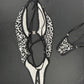 Silver Cheetah Animal Print One-Piece Lingerie Outfit