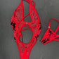 Mesh Red/Black Flame One-Piece Lingerie Outfit