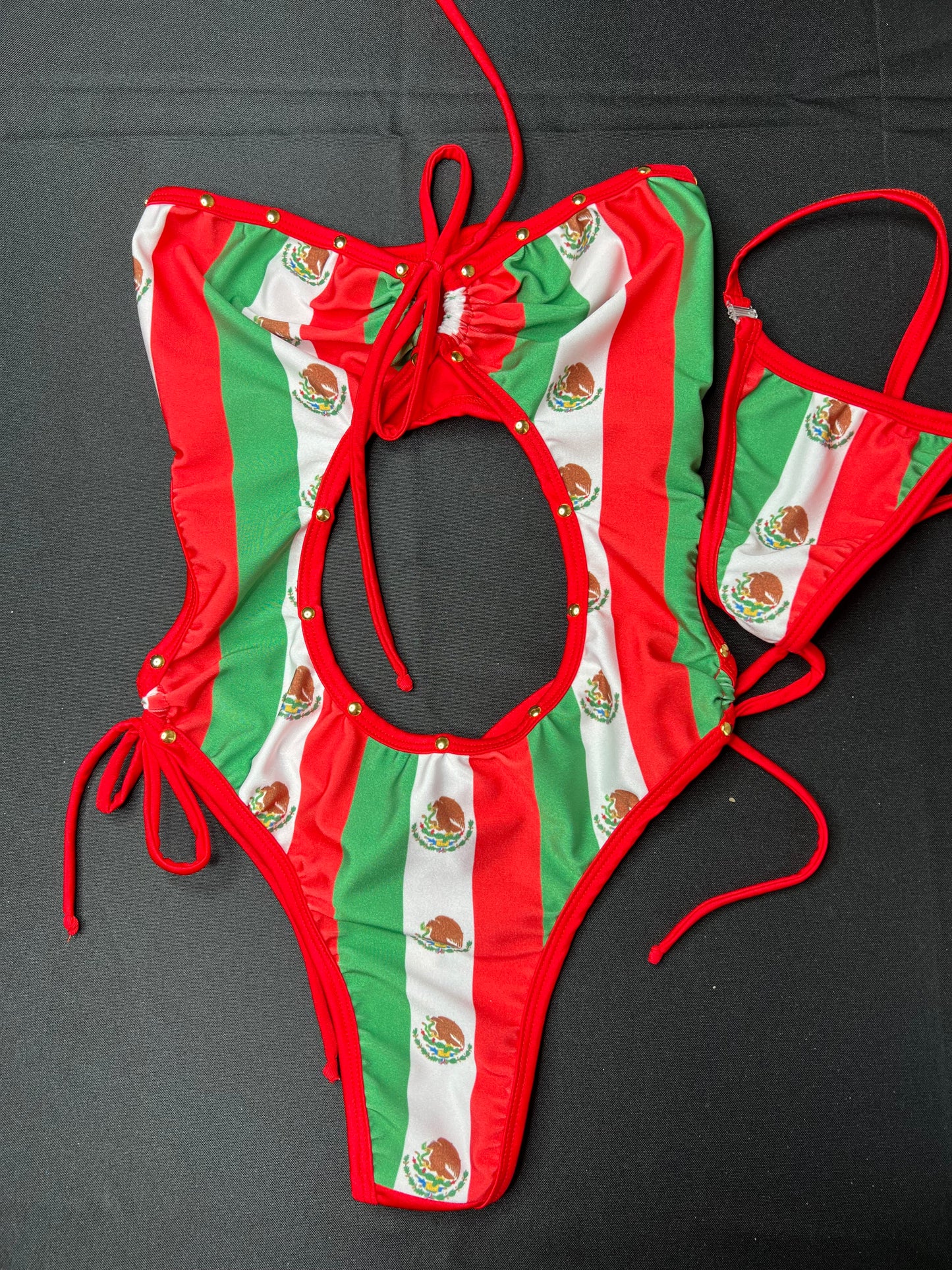 Mexico/Cinco de Mayo inspired One-Piece Exotic Dancer Outfit