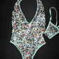 Mint $100 Bill Money One-Piece Lingerie Outfit