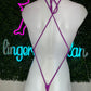 Exotic Dance Wear Mesh Outfit Sexy Stripper Attire for Nightclubs