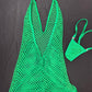 Fishnet One-Piece Lingerie Outfit
