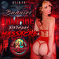 Red Fishnet/Mesh Chaps Leg Outfit Dance Wear & Stripper Attire