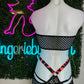 Black Two-Piece Stripper Outfit