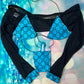 Sensational Exotic Dance Wear Lace Three-Piece Outfit Sets