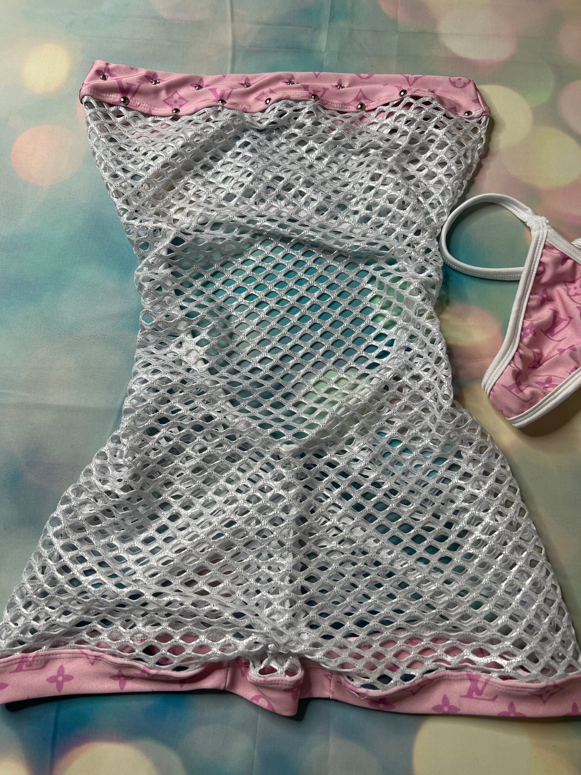 Fishnet One-Piece Romper Exotic Dance Wear Sensational – Lingeriebydylan