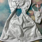 Pearl White/White Metallic Exotic Dance Wear Outfit Premium 