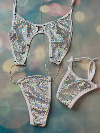  Exotic Dance Wear One-Piece - Versatile Stripper Outfit