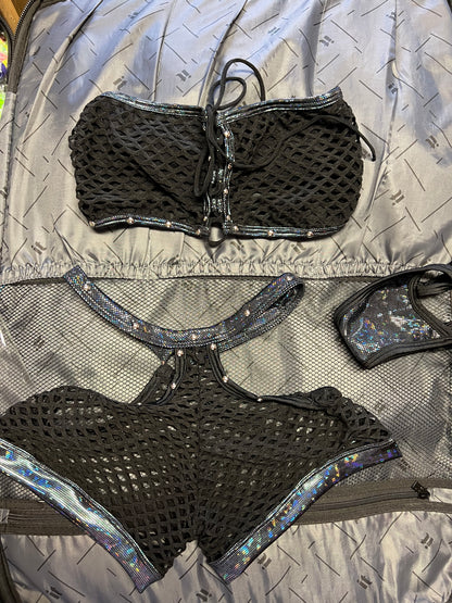 exotic dance wear/stripping outfits