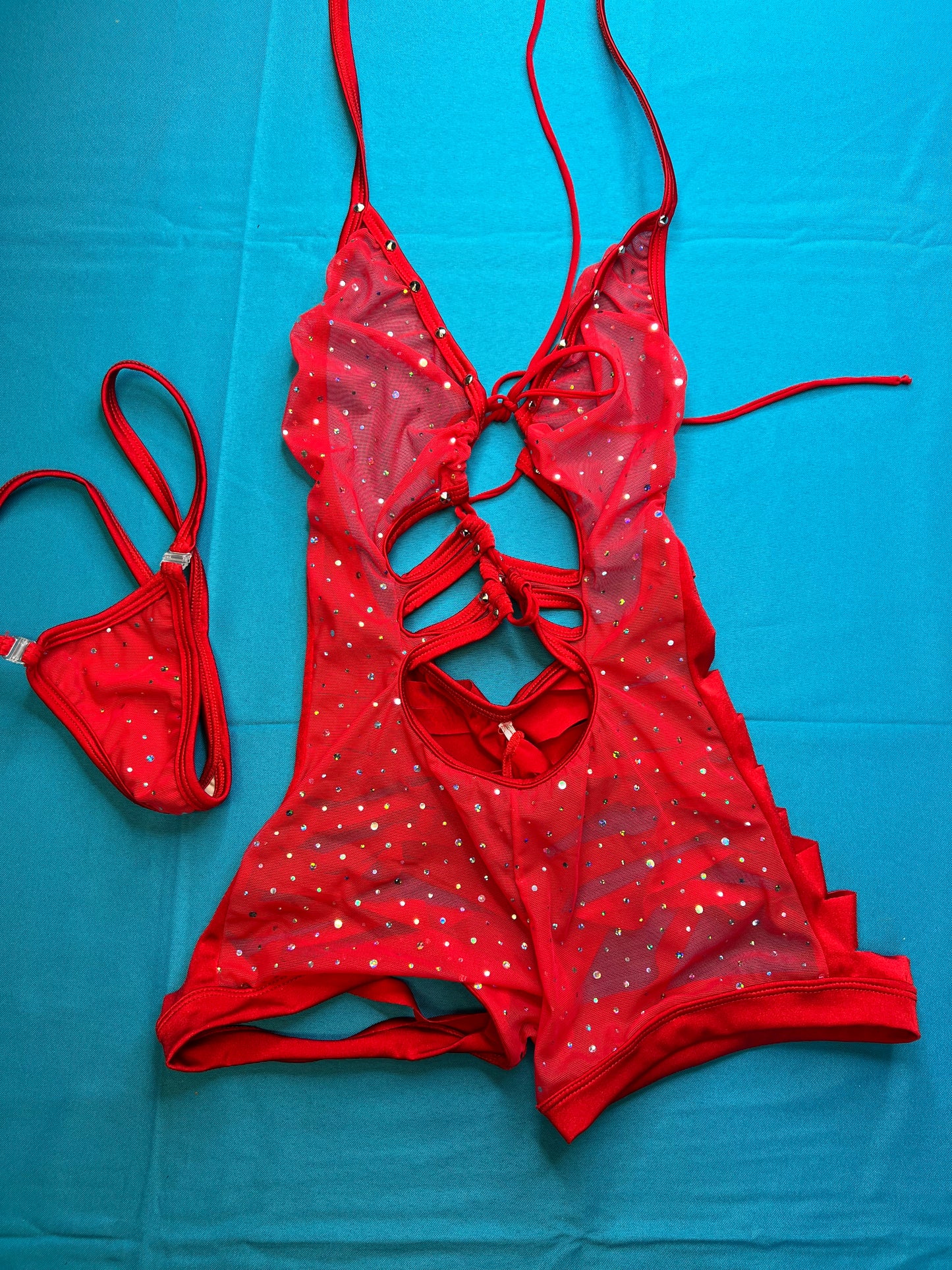 stripping outfits/exotic dance wear