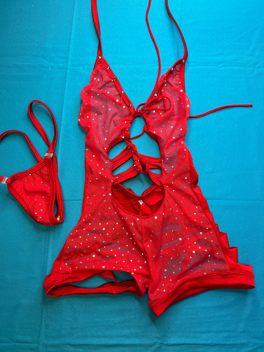 stripping outfits/exotic dance wear