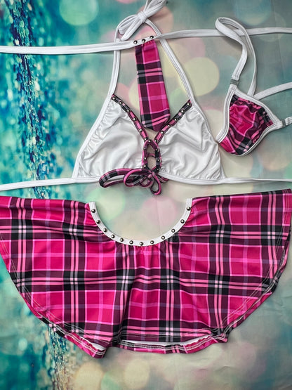 Mesmerizing Exotic Dance Wear & School Girl Skirt Outfits