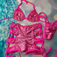 Exotic Dance Wear Two-Piece Bikini Sets - Unleash Your Style