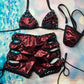 Exotic Dance Wear Bikini Set