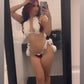 Christmas Side Tie Bikini Outfit
